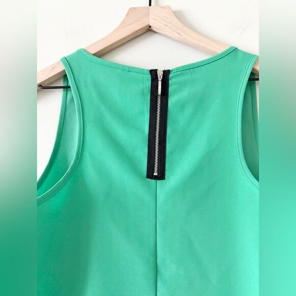Stradivarius V-Neck Tank Dress in Green - Size M - Picture 4 of 5